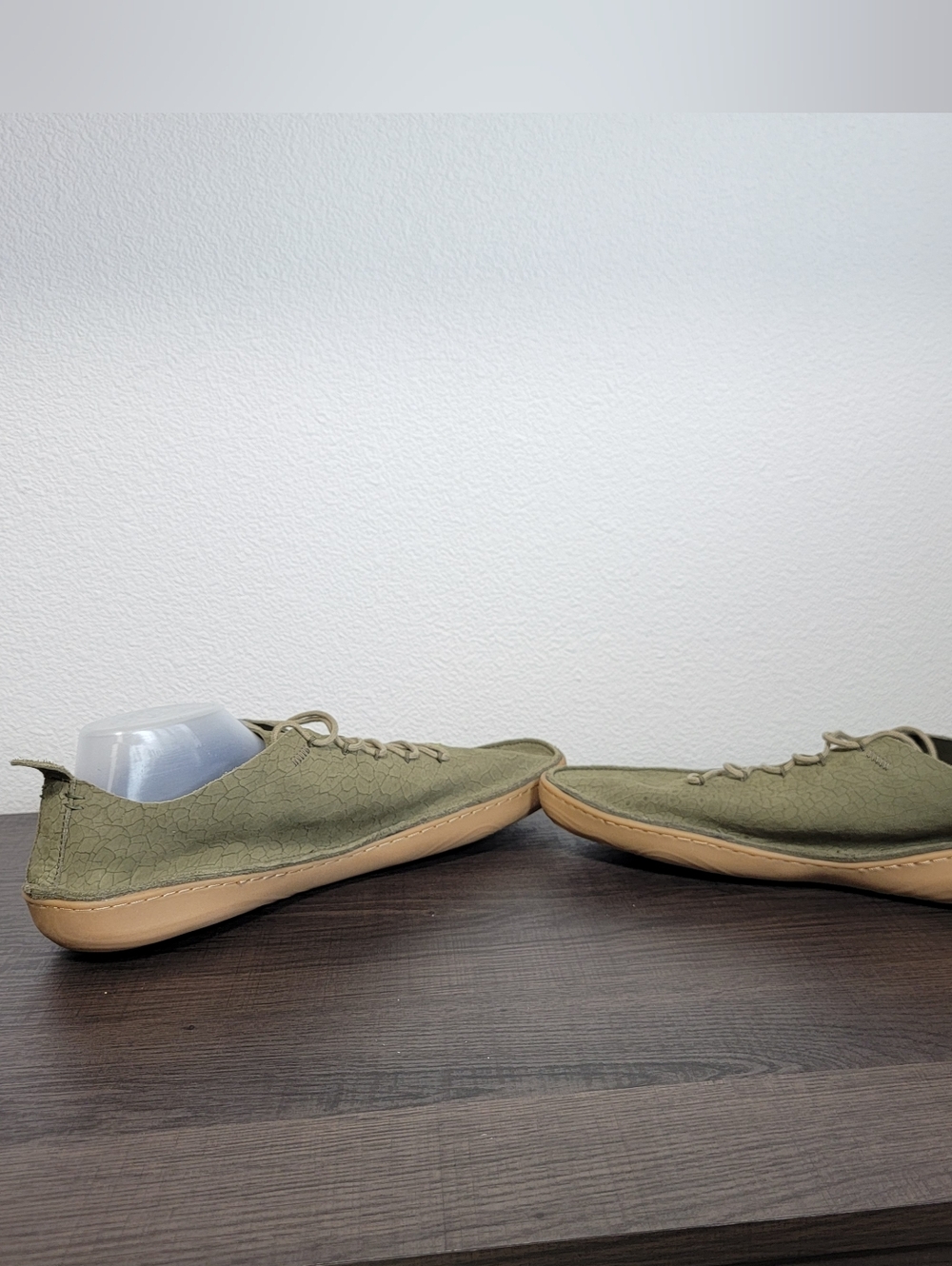 Vivo Barefoot Sensus 1 Moc Lace-up Croc Embossed Leather Wide Sneaker 46 - Picture 13 of 15
